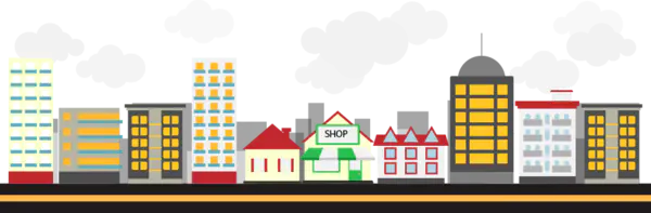 【PNG素材网-png.mixinnet.cn】城市的街道[918x301]