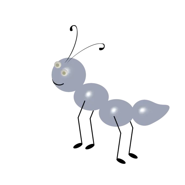 【PNG素材网-png.mixinnet.cn】简笔画蚂蚁
