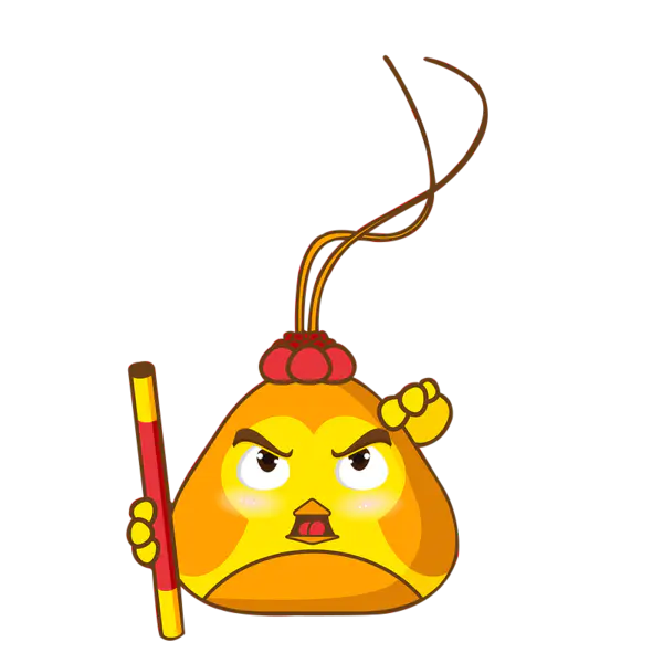 【PNG素材网-png.mixinnet.cn】手绘卡通孙悟空