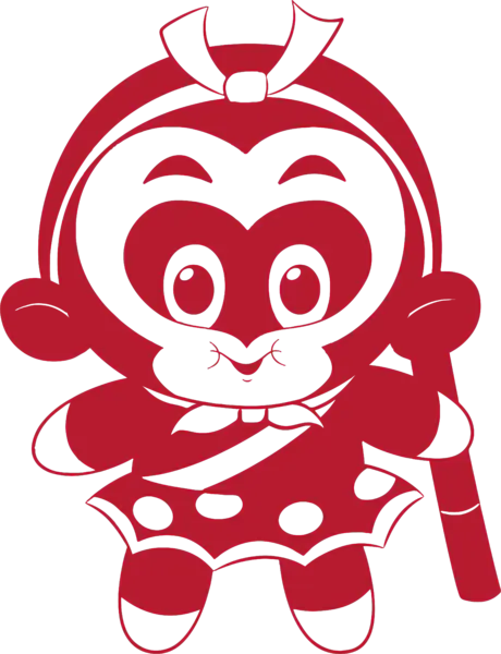 【PNG素材网-png.mixinnet.cn】孙悟空剪影