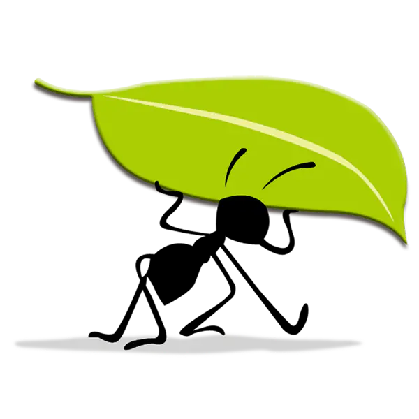 【PNG素材网-png.mixinnet.cn】蚂蚁搬树叶