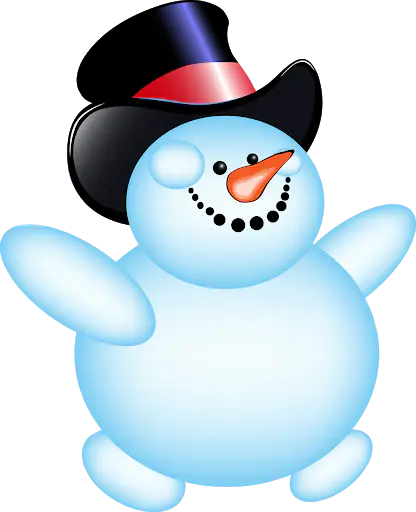 【PNG素材网-png.mixinnet.cn】堆雪人[416x512]