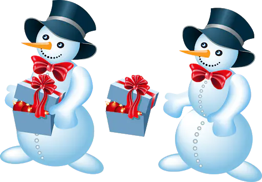 【PNG素材网-png.mixinnet.cn】堆雪人[512x355]