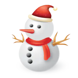 【PNG素材网-png.mixinnet.cn】堆雪人[256x256]