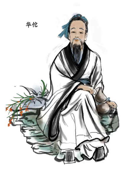 【PNG素材网-png.mixinnet.cn】手绘中医医生人物古代名医采药中医文化PNG高清透明[2480x3508]