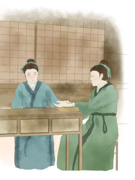 【PNG素材网-png.mixinnet.cn】手绘中医医生人物古代名医采药中医文化PNG高清透明[3000x4000]