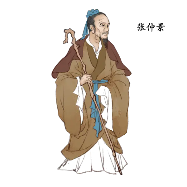 【PNG素材网-png.mixinnet.cn】手绘中医医生人物古代名医采药中医文化PNG高清透明[2000x2000]