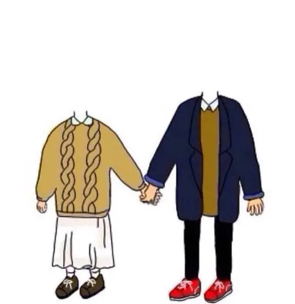 【觅图网-pic.51mitu.com】无头情侣人物透明PNG（700x721）