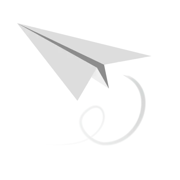 【PNG素材网-png.mixinnet.cn】卡通纸飞机[2552x2552]