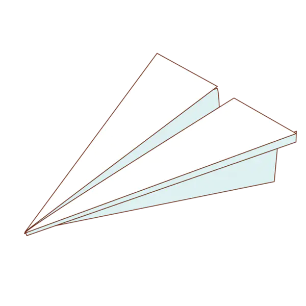 【PNG素材网-png.mixinnet.cn】卡通纸飞机[700x700]