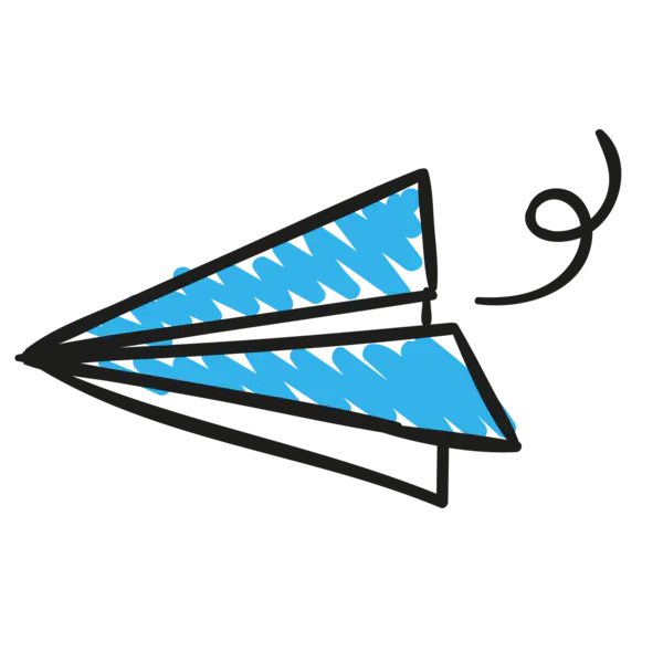 【PNG素材网-png.mixinnet.cn】卡通纸飞机[1280x1280]