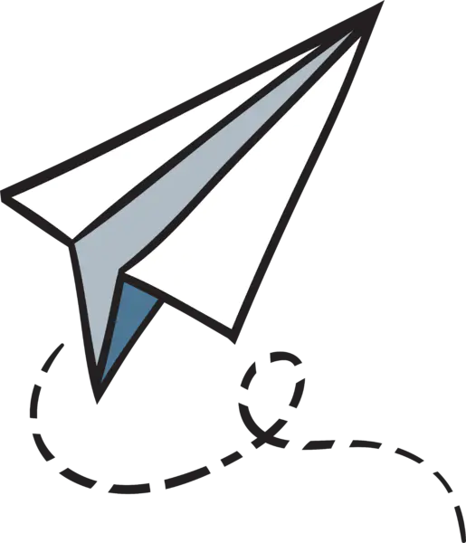 【PNG素材网-png.mixinnet.cn】卡通纸飞机[4746x5527]