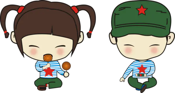 【PNG素材网-png.mixinnet.cn】卡通人物素材合集(1024x544)