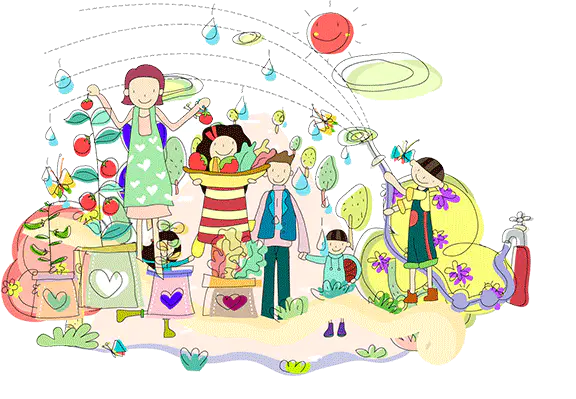 【PNG素材网-png.mixinnet.cn】卡通人物素材合集(576x399)