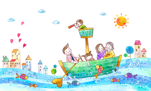 【PNG素材网-png.mixinnet.cn】划船