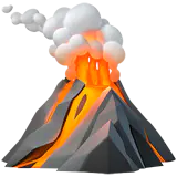 【PNG素材网-png.mixinnet.cn】火山喷发透明png素材