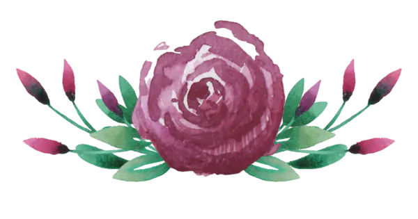 【PNG素材网-png.mixinnet.cn】花朵水彩画