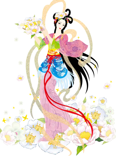 【PNG素材网-png.mixinnet.cn】中秋节仙女(1271x1700)