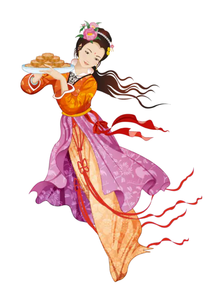 【觅图网-pic.51mitu.com】中秋节嫦娥月饼嫦娥