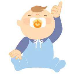 【PNG素材网-png.mixinnet.cn】男婴在吃奶嘴