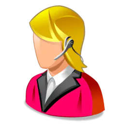 【PNG素材网-png.mixinnet.cn】接待员