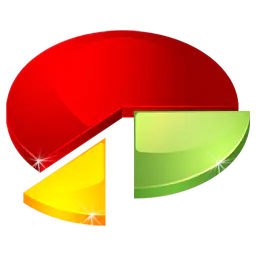 【PNG素材网-png.mixinnet.cn】饼状图图标