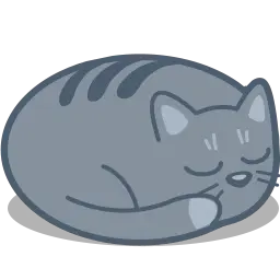 【PNG素材网-png.mixinnet.cn】小猫睡觉