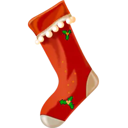 【PNG素材网-png.mixinnet.cn】圣诞袜PNG图标