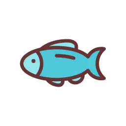 【PNG素材网-png.mixinnet.cn】鱼PNG图标