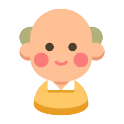 【PNG素材网-png.mixinnet.cn】爷爷PNG头像