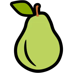 【PNG素材网-png.mixinnet.cn】if_pear_梨PNG图标