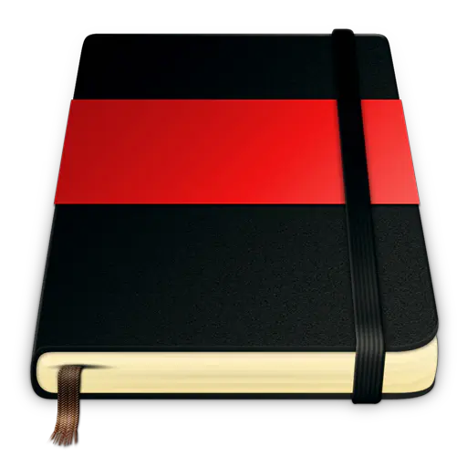 【PNG素材网-png.mixinnet.cn】红色的日记本