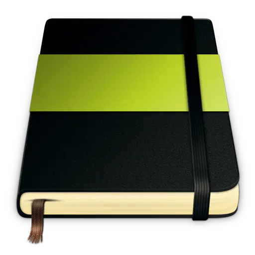 【PNG素材网-png.mixinnet.cn】绿色的日记本