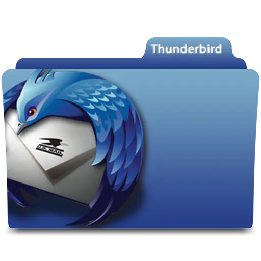 【PNG素材网-png.mixinnet.cn】Thunderbird文件夹鸟