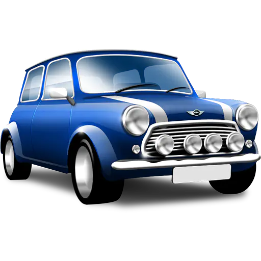 【PNG素材网-png.mixinnet.cn】蓝色MINIClubman