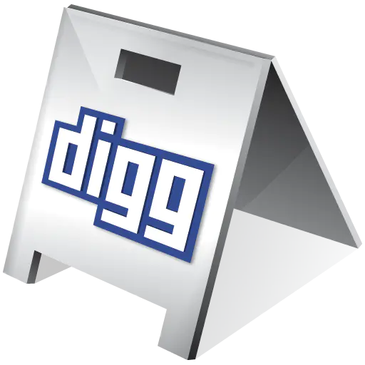【PNG素材网-png.mixinnet.cn】digg站牌