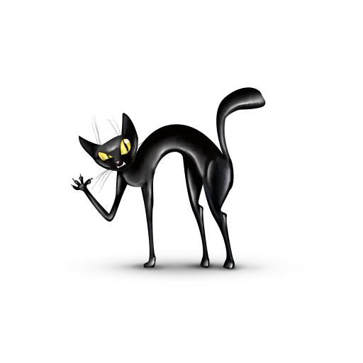 【PNG素材网-png.mixinnet.cn】万圣节猫