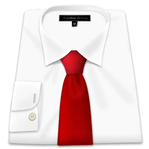 【PNG素材网-png.mixinnet.cn】shirt_tie_03红色领带