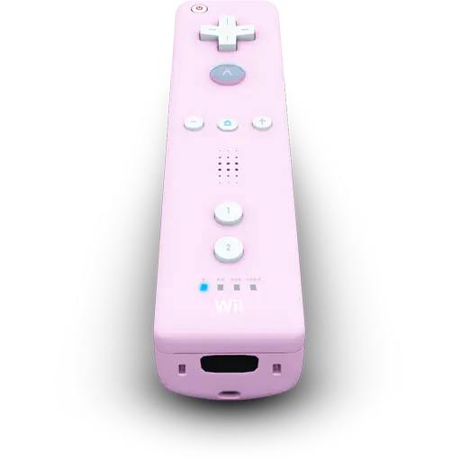 【PNG素材网-png.mixinnet.cn】Pink-Wii-Remote