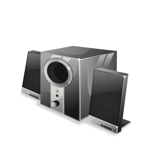 【PNG素材网-png.mixinnet.cn】2_1_speaker_system音箱