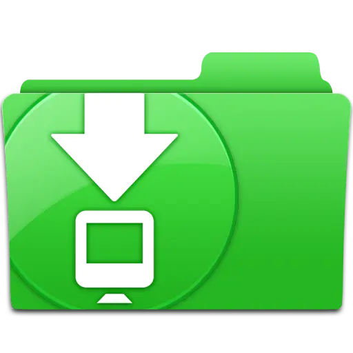 【觅图网-pic.51mitu.com】downloads绿色文件夹图标