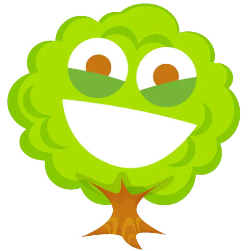 【PNG素材网-png.mixinnet.cn】tree_01_512x512大笑的树
