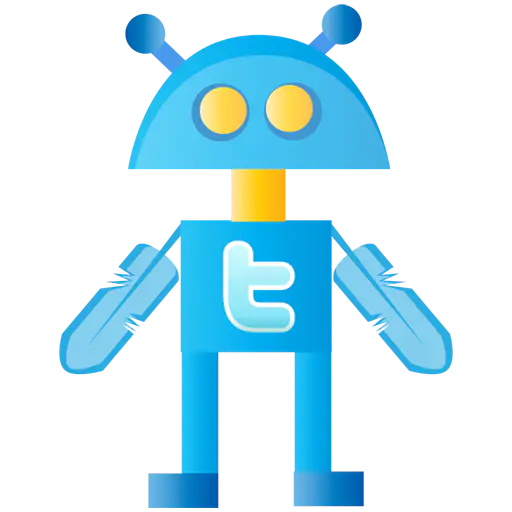 【PNG素材网-png.mixinnet.cn】twitterbot_512机器人