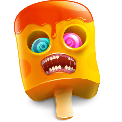 【PNG素材网-png.mixinnet.cn】zombie_icream僵尸冰激凌