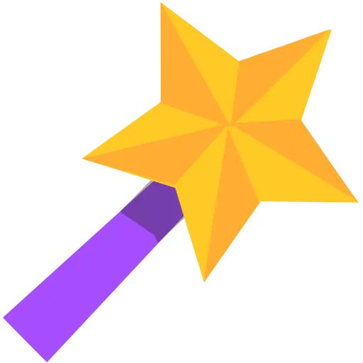 【PNG素材网-png.mixinnet.cn】魔杖图标