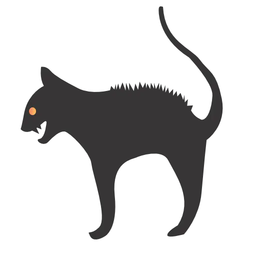 【PNG素材网-png.mixinnet.cn】万圣节的猫