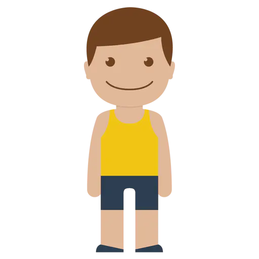 【PNG素材网-png.mixinnet.cn】little-boy-yellow