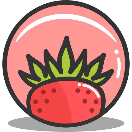 【PNG素材网-png.mixinnet.cn】草莓PNG图标