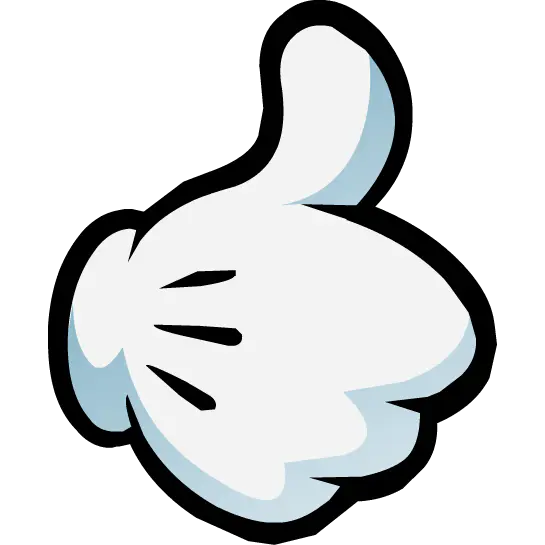【PNG素材网-png.mixinnet.cn】点赞竖起大拇指