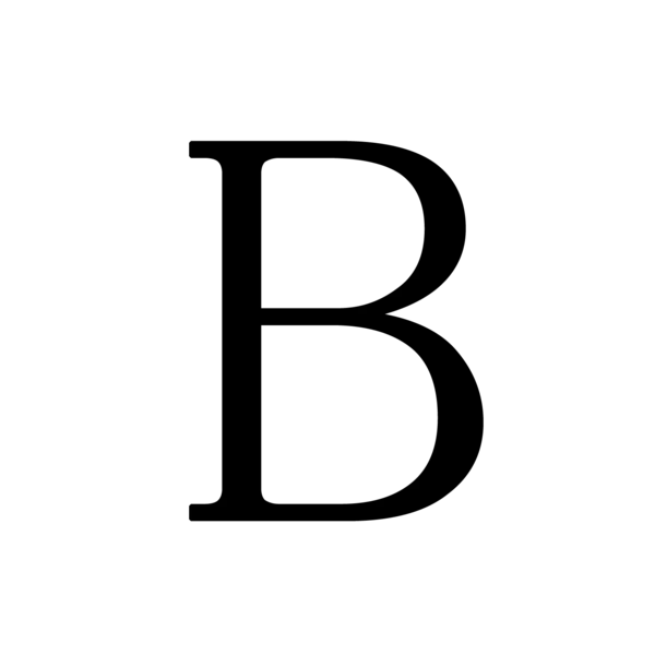 【PNG素材网-png.mixinnet.cn】png素材英文字母B